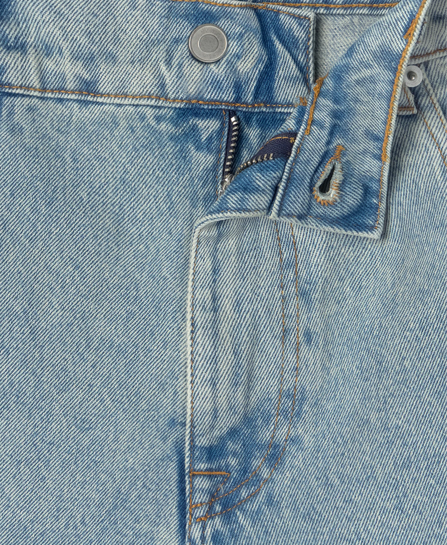 14oz 'Light Indigo' Denim Jeans - Image 3