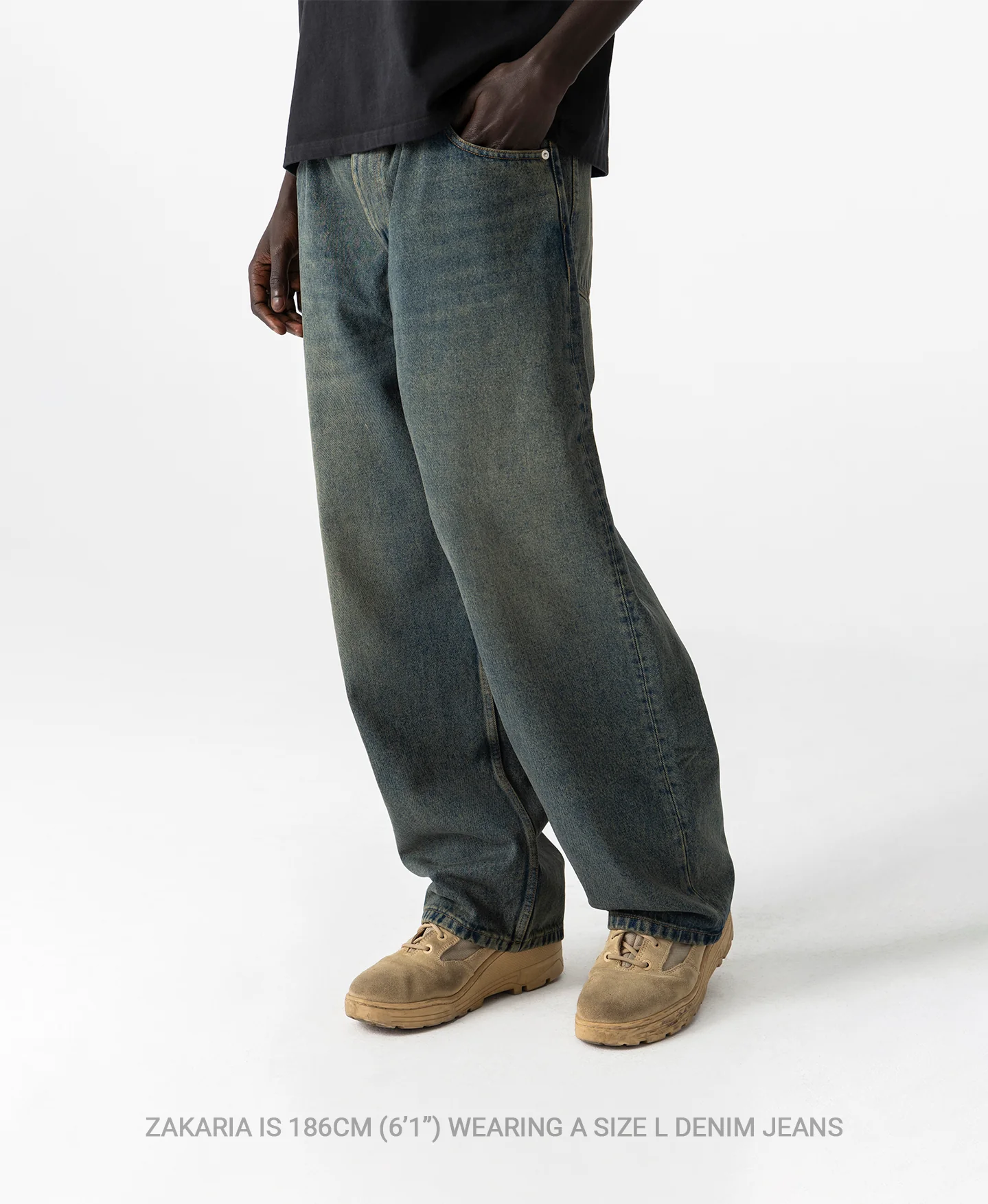 14oz 'Old Indigo' Denim Jeans - Image 9