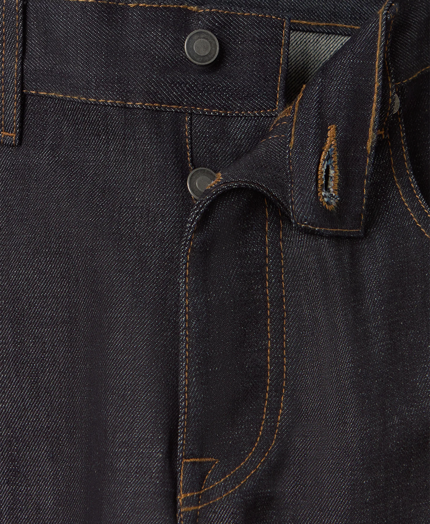 14oz 'Selvedge' Raw Denim Jeans - Image 3