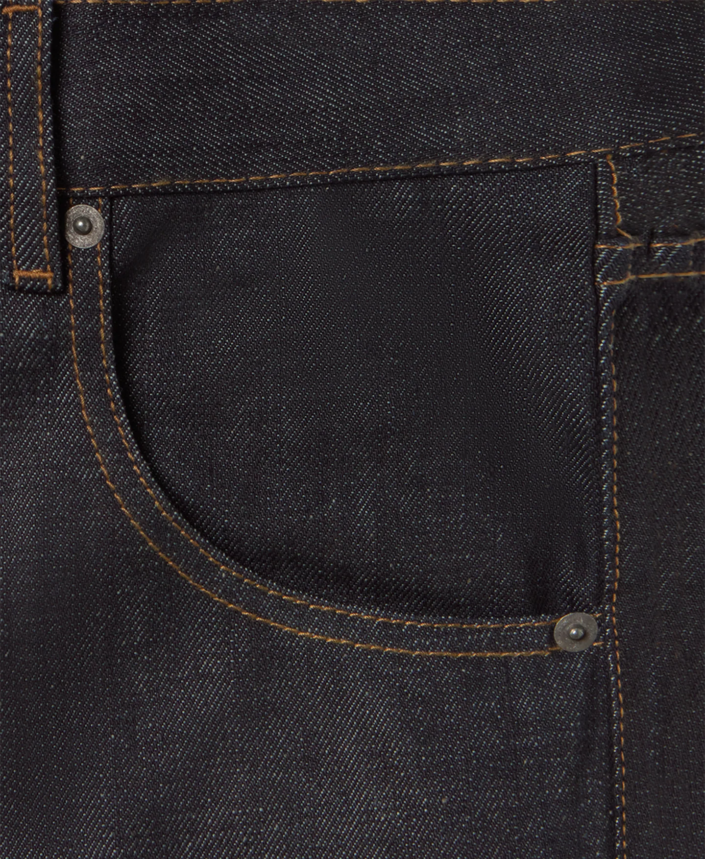 14oz 'Selvedge' Raw Denim Jeans - Image 4