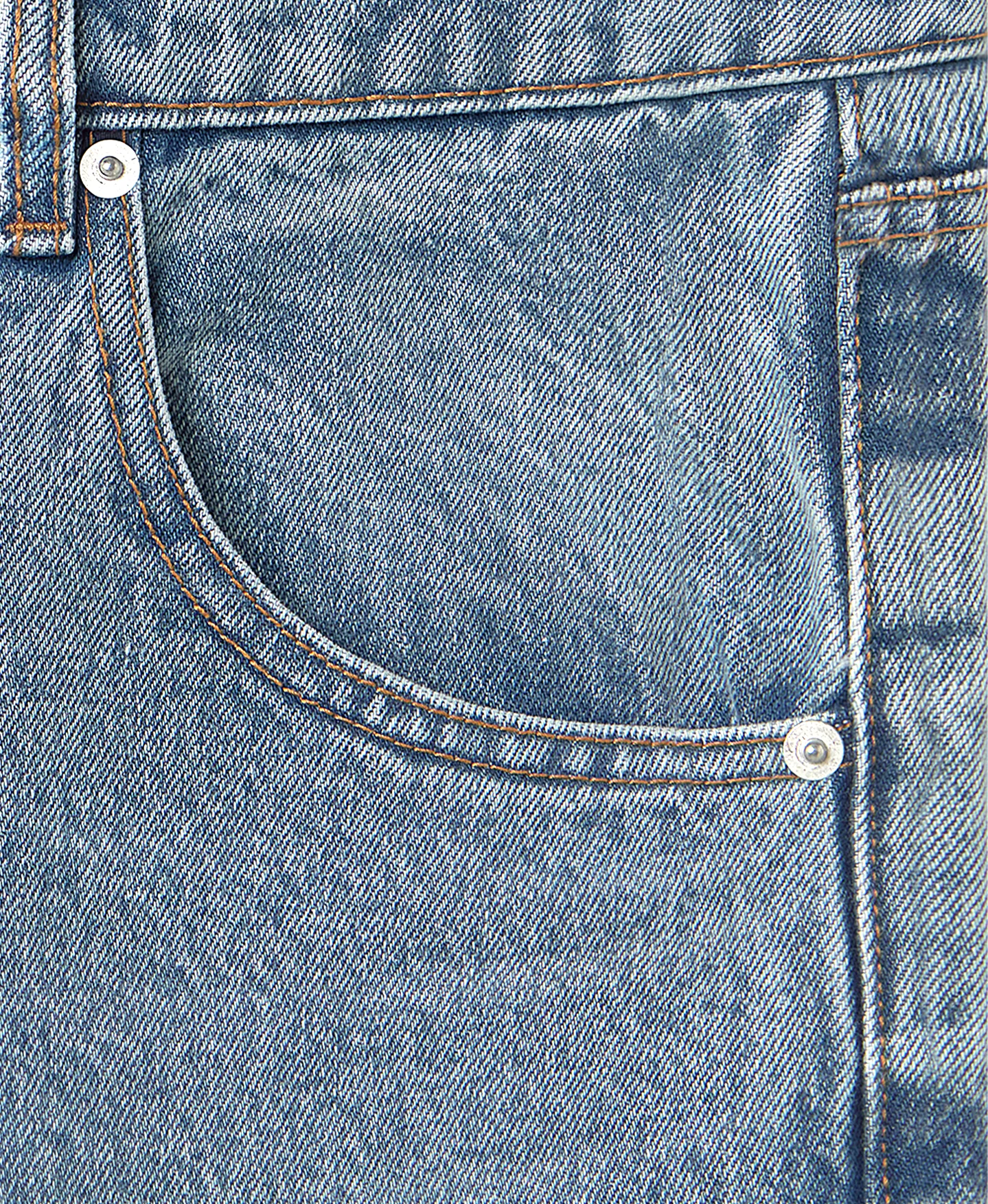 14oz 'Stone Wash' Denim Jeans - Image 6