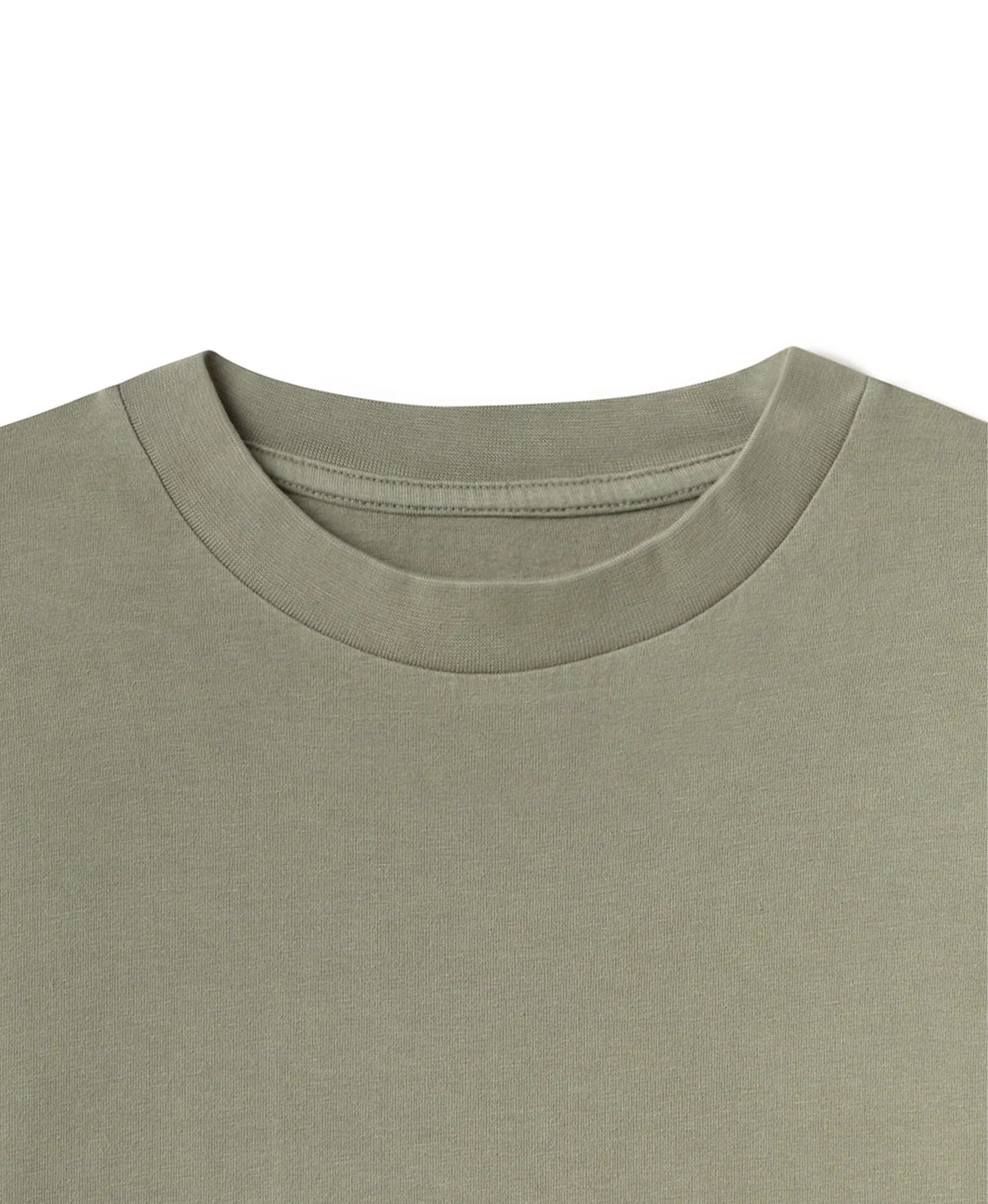 180 GSM 'Vintage Olive' T-Shirt - Image 3