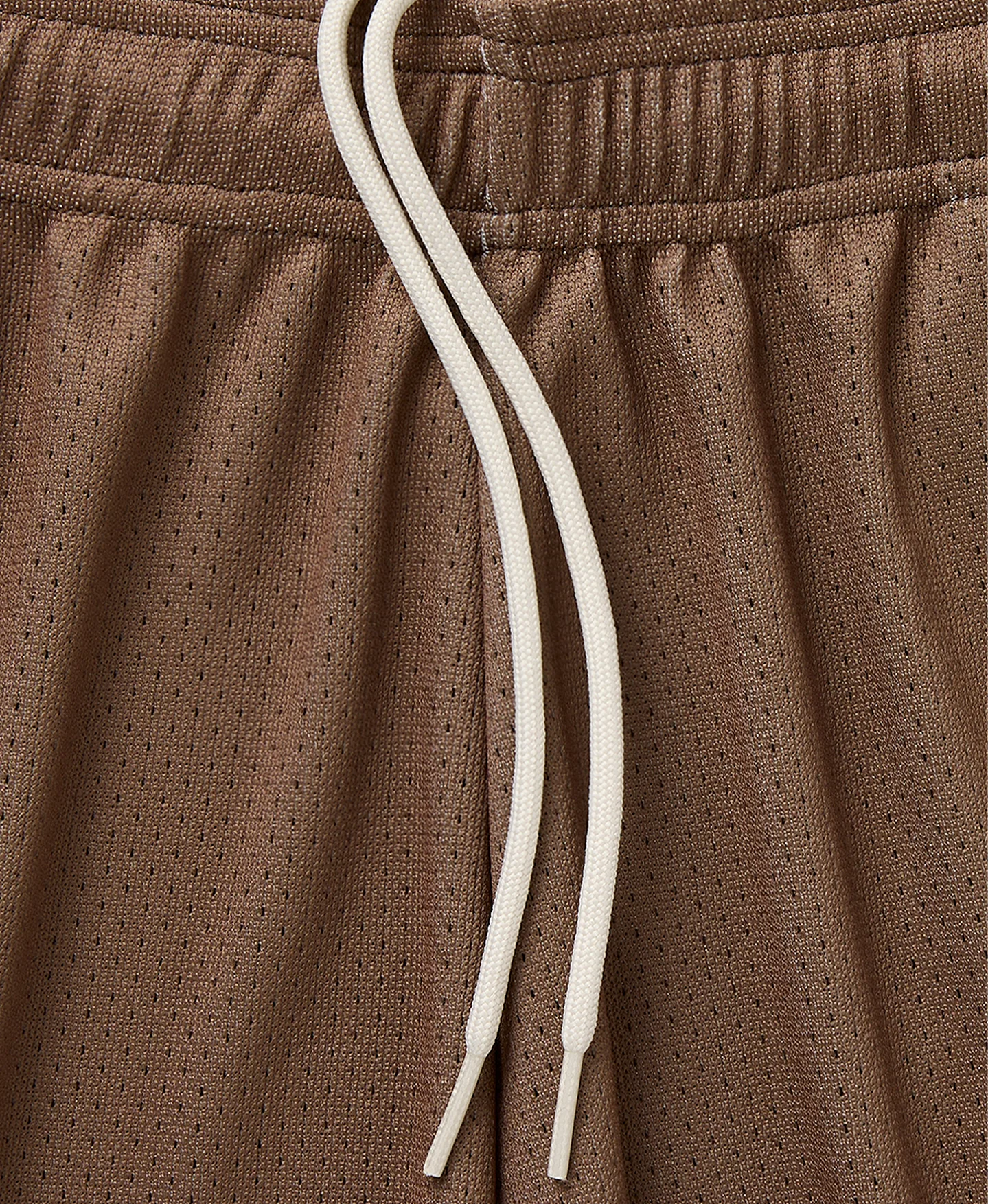 250 GSM 'Mocha Brown' Mesh Shorts - Image 4