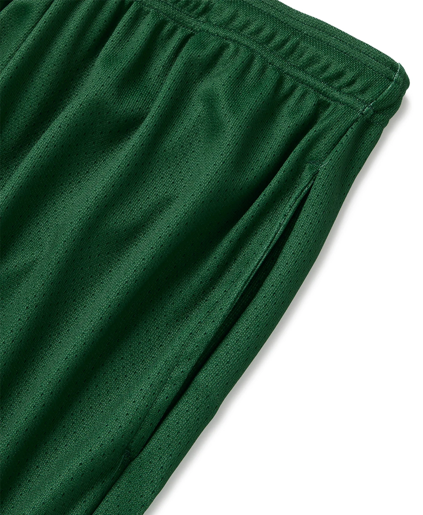 250 GSM 'Pine Green' Mesh Shorts - Image 3