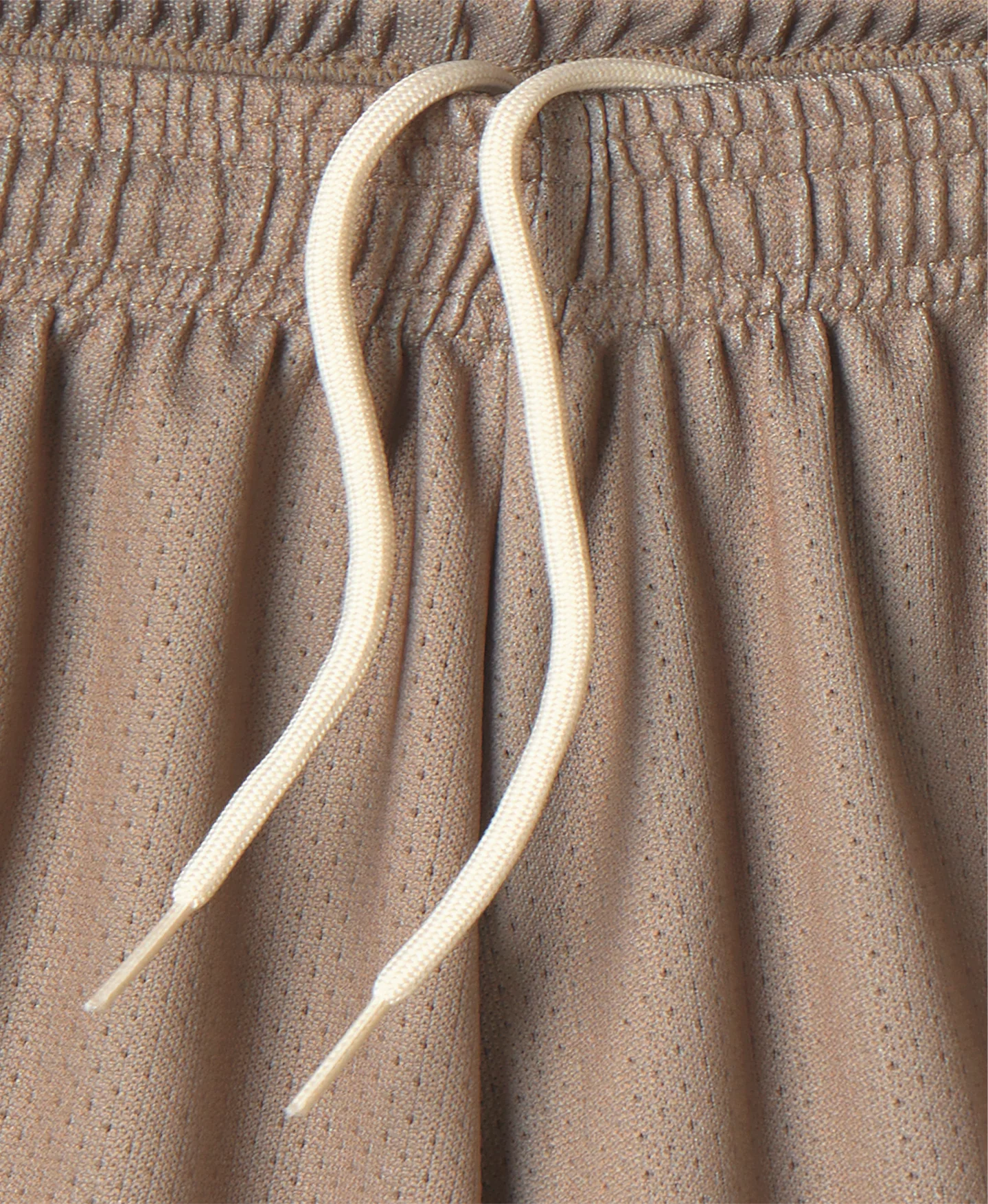 250 GSM 'Vintage Taupe' Mesh Shorts - Image 3