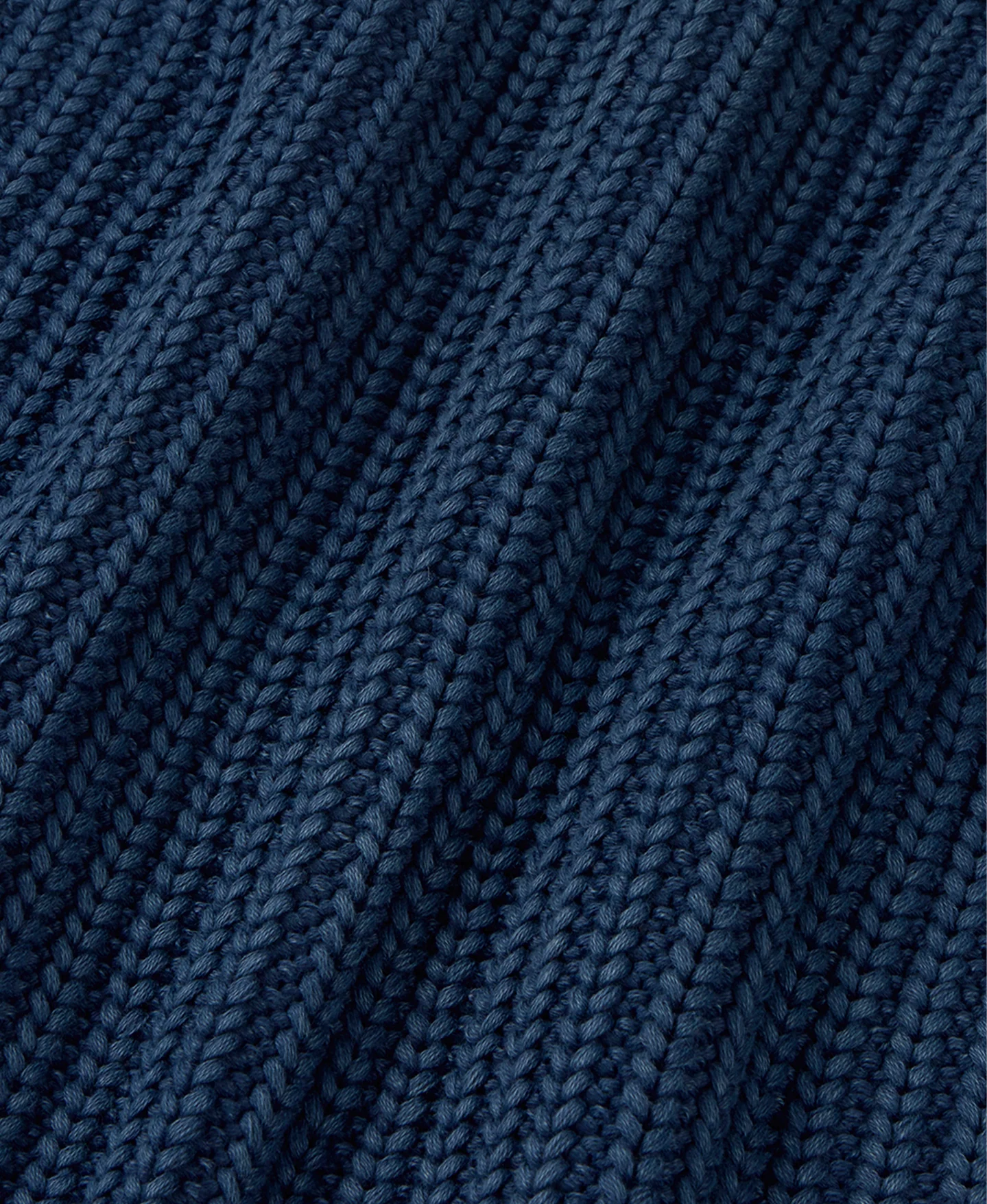 3 Gauge 'Vintage Navy' Knit - Image 4