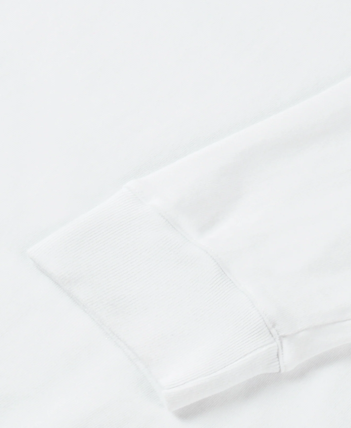 300 GSM 'Pure White' Longsleeve - Image 5