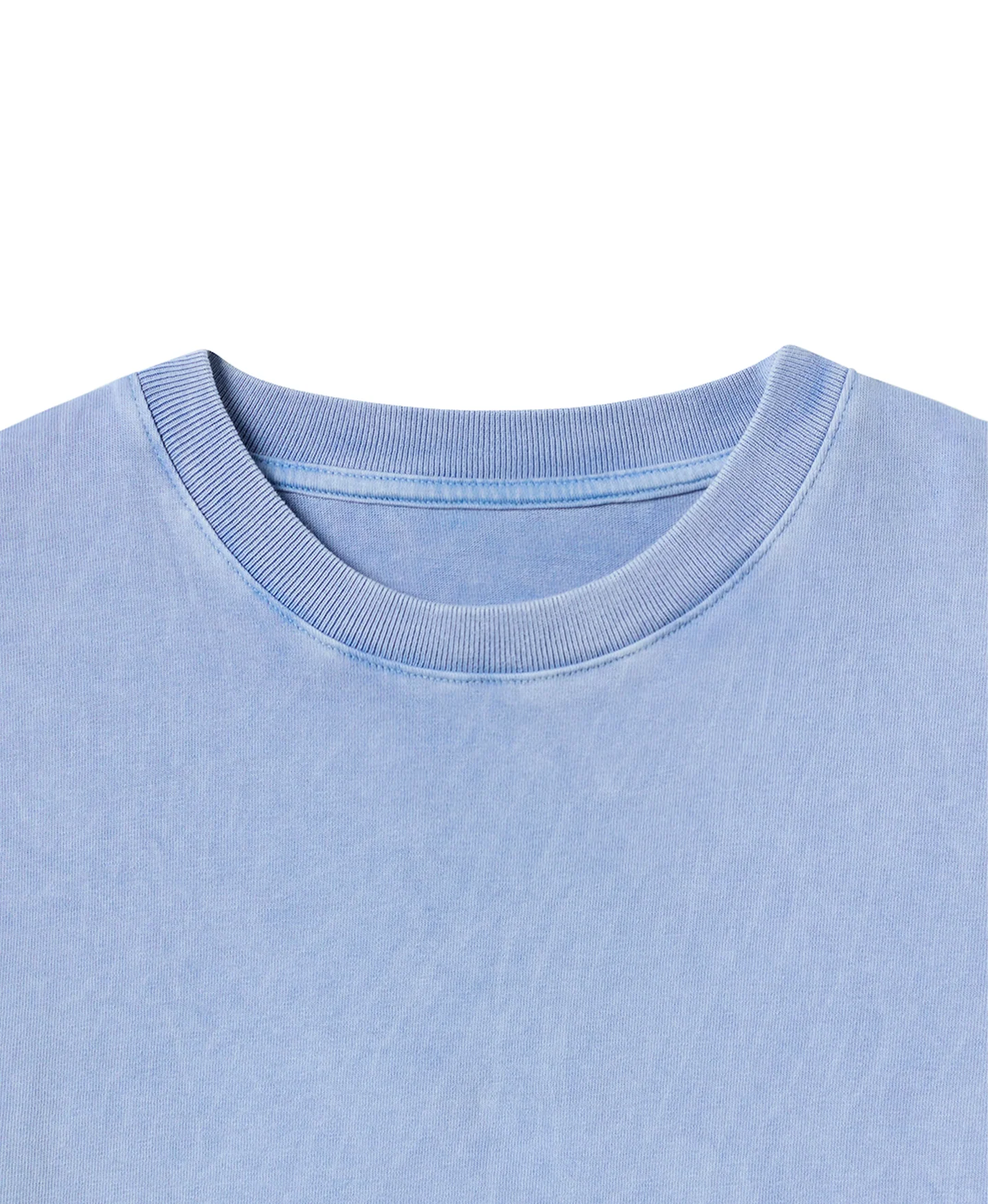300 GSM 'Vintage Blue' T-Shirt - Image 4