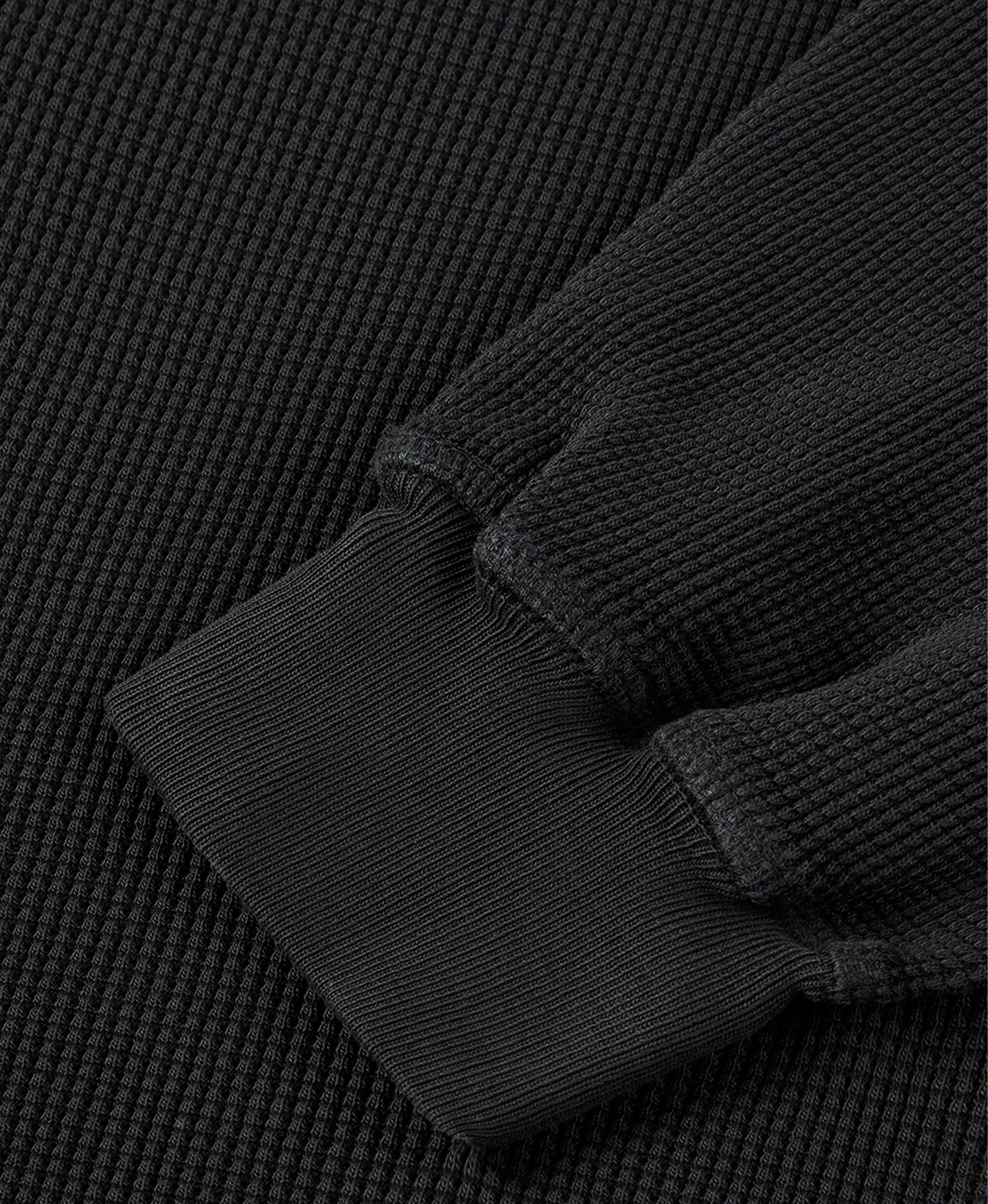 350 GSM 'Jet Black' Thermal Longsleeve - Image 4