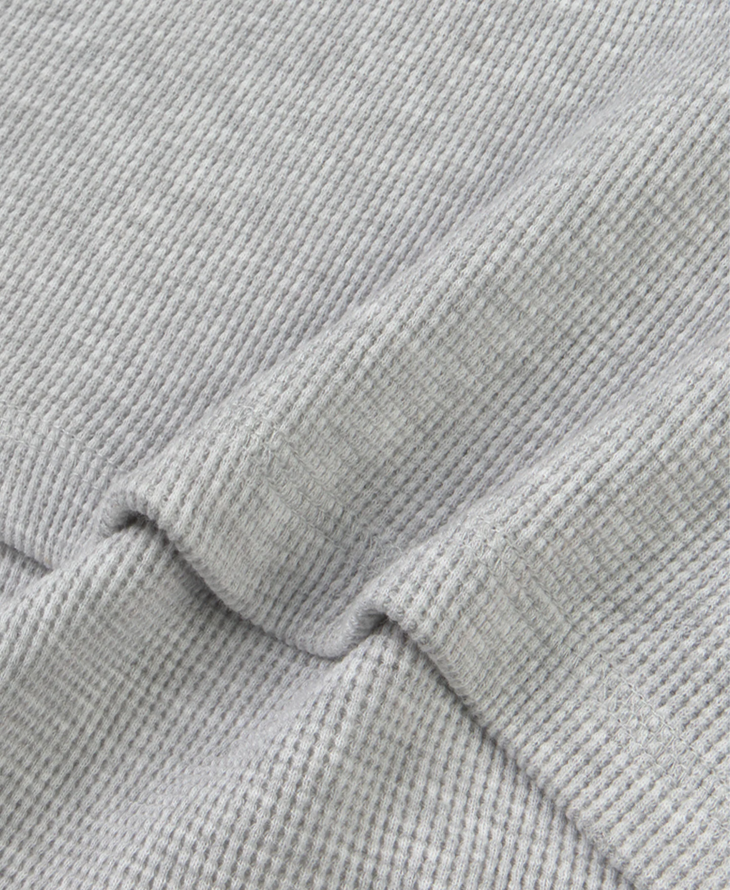 350 GSM 'Light Heather Gray' Thermal Longsleeve - Image 5