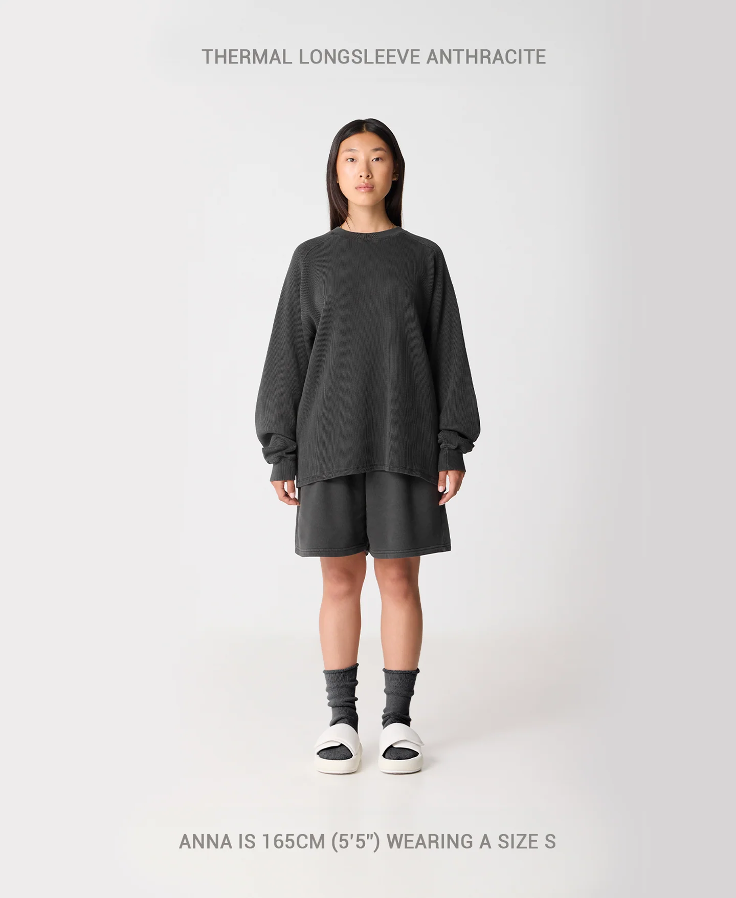 350 GSM 'Mud Gray' Thermal Longsleeve - Image 8