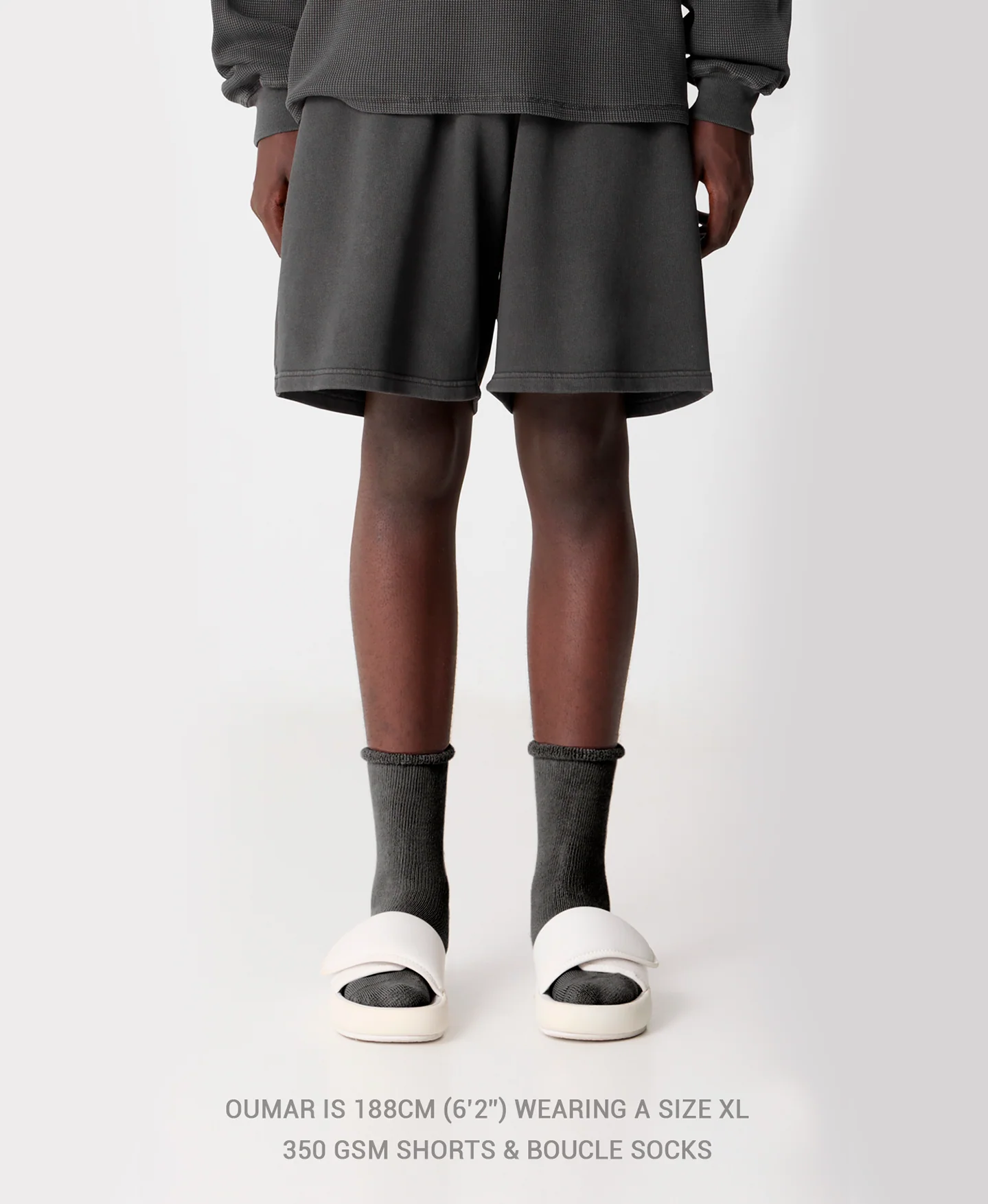 350 GSM 'Anthracite' Short Pants - Image 8