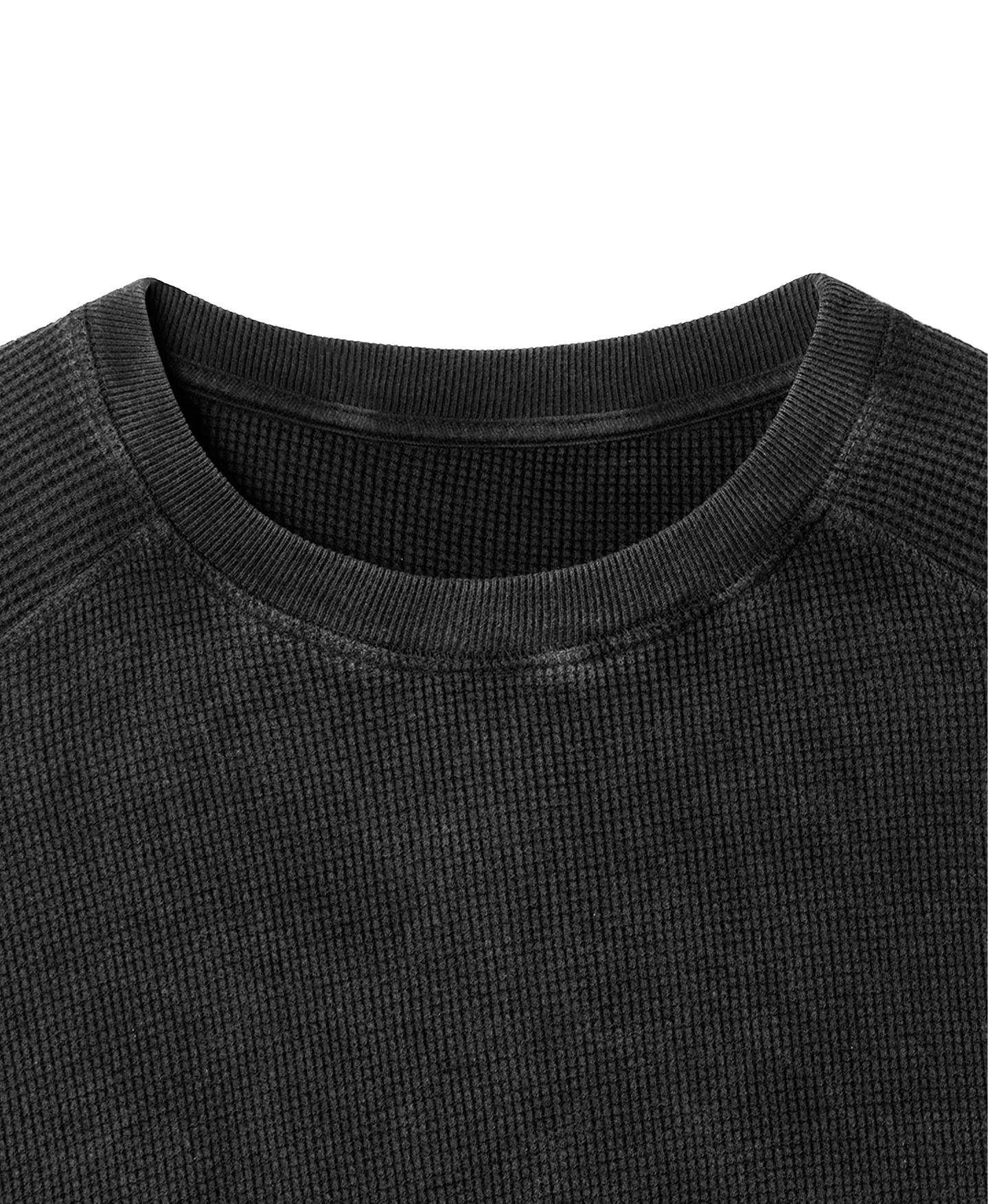 350 GSM 'Vintage Black' Thermal Longsleeve - Image 3