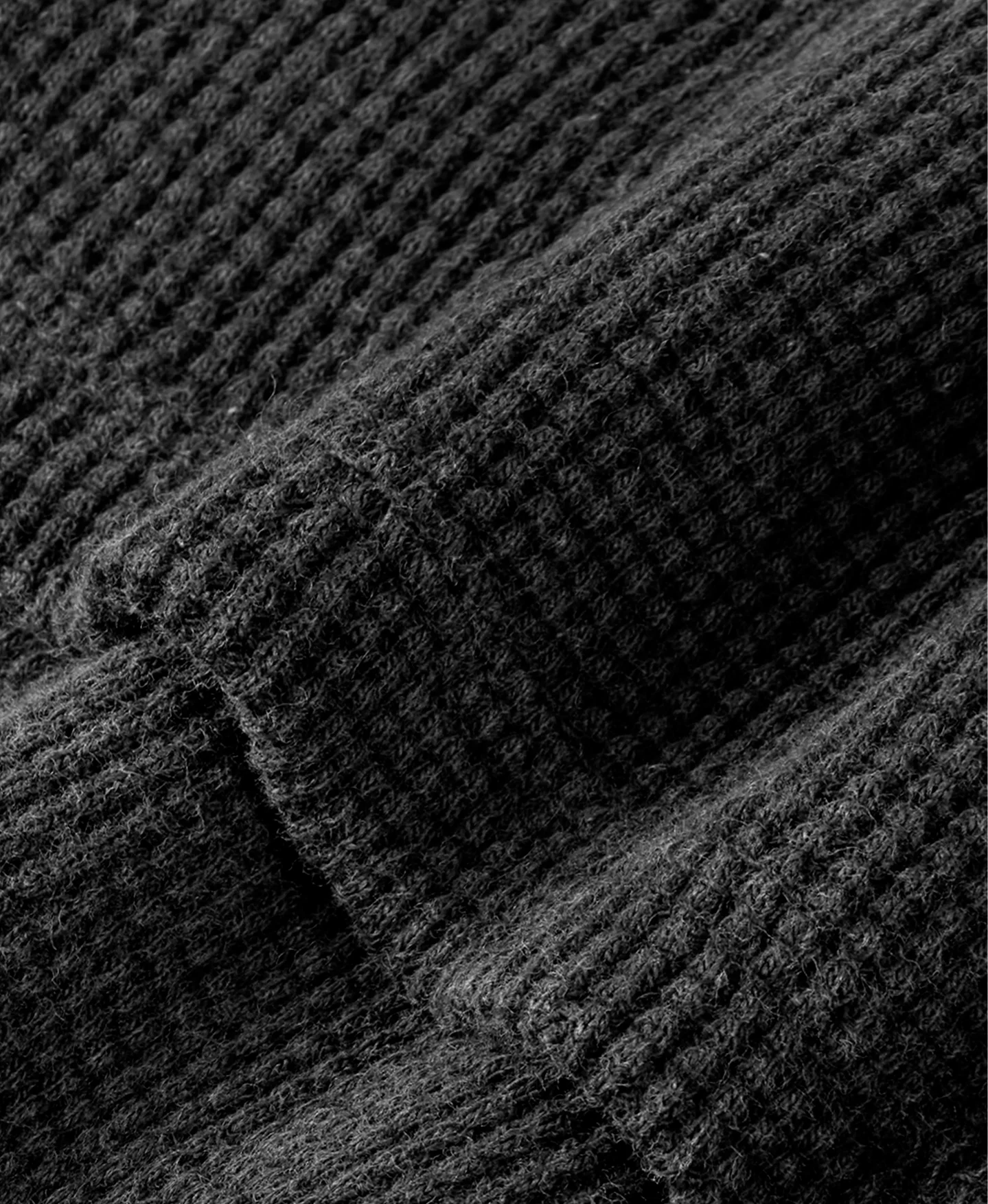 350 GSM 'Vintage Black' Thermal Longsleeve - Image 5