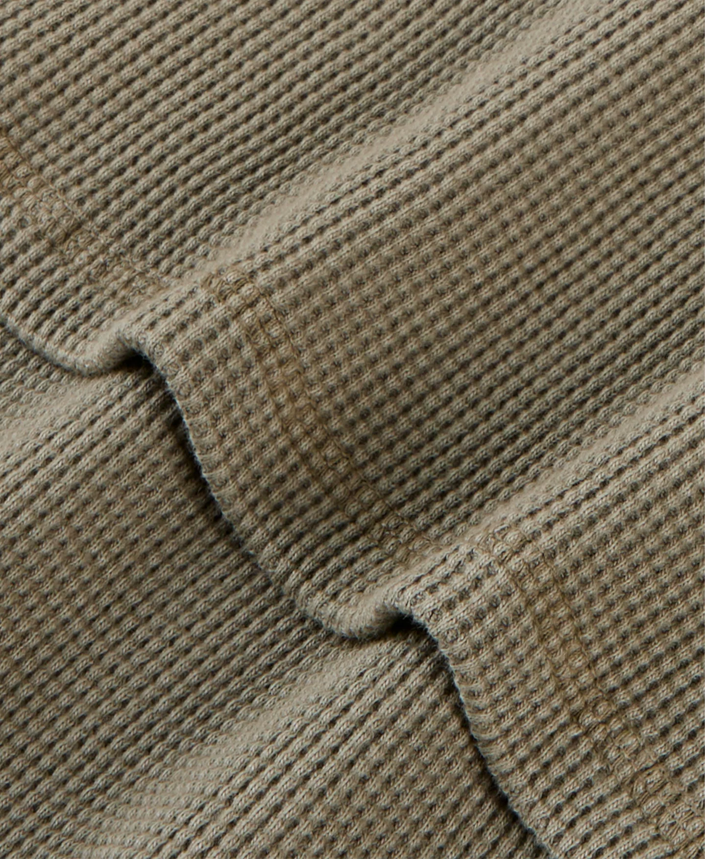 350 GSM 'Vintage Olive' Thermal Longsleeve - Image 5