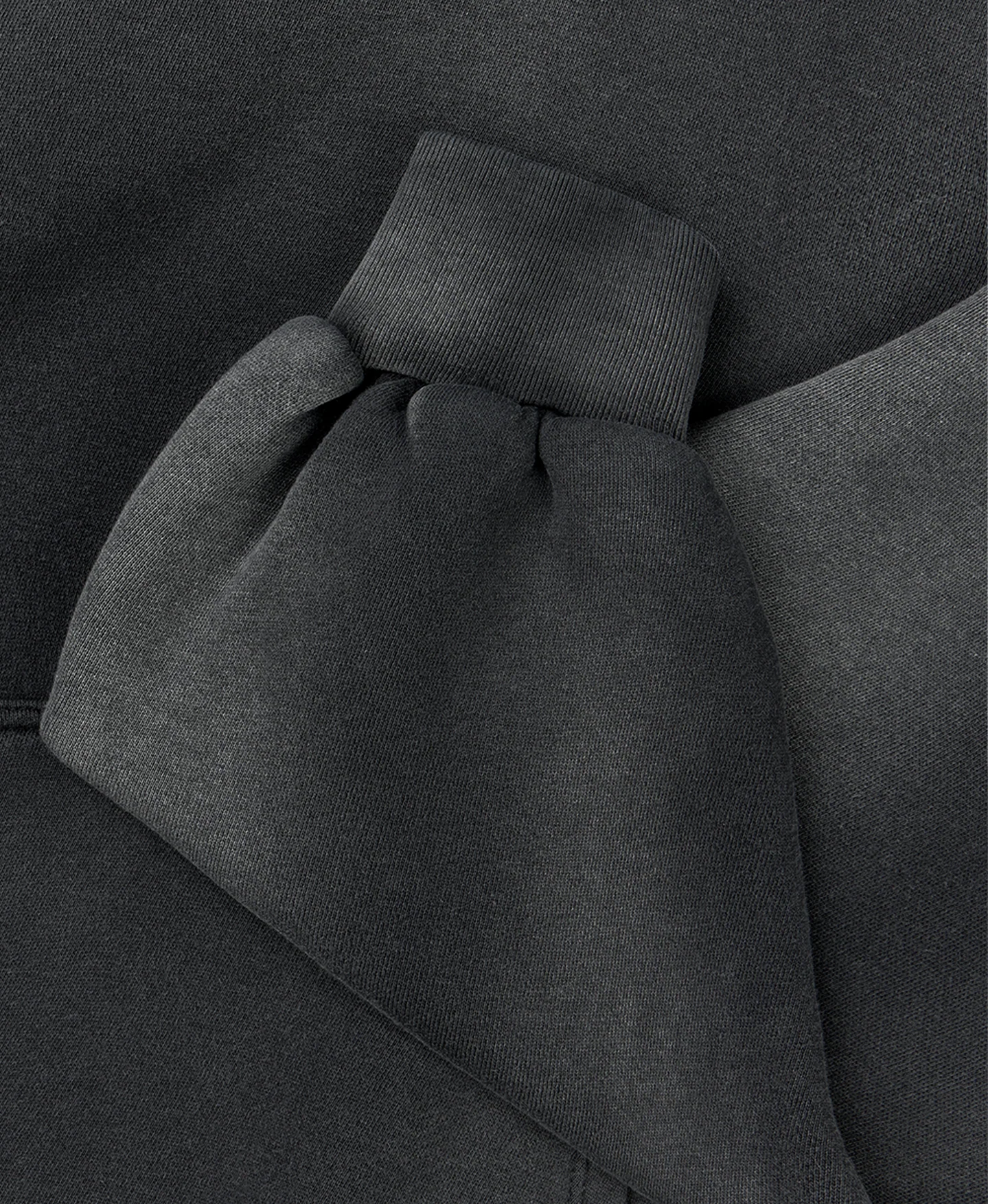 450 GSM 'Faded Black' Hoodie - Image 4