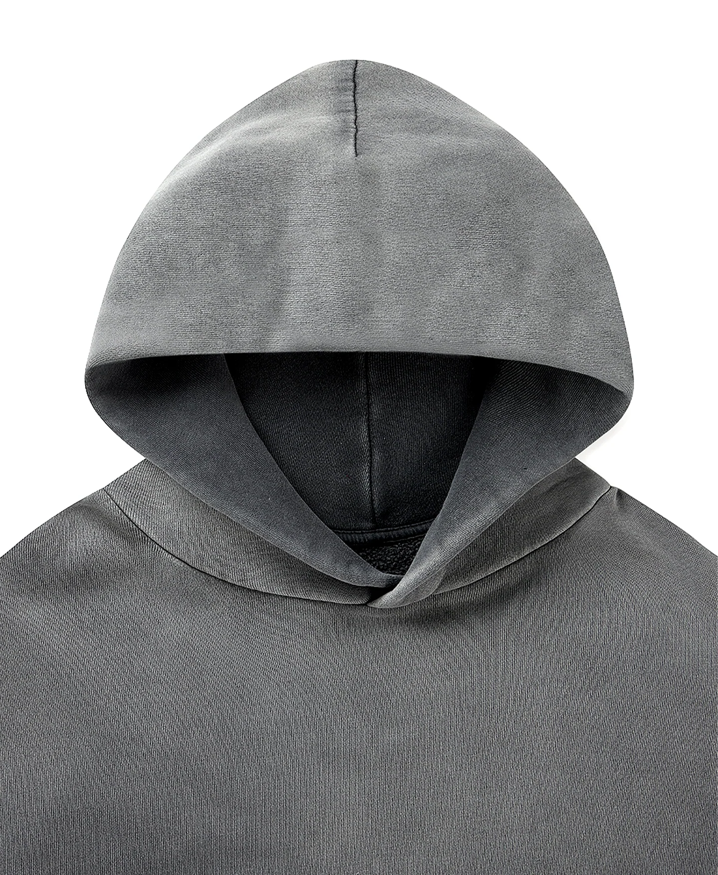 450 GSM 'Faded Gray' Hoodie - Image 3