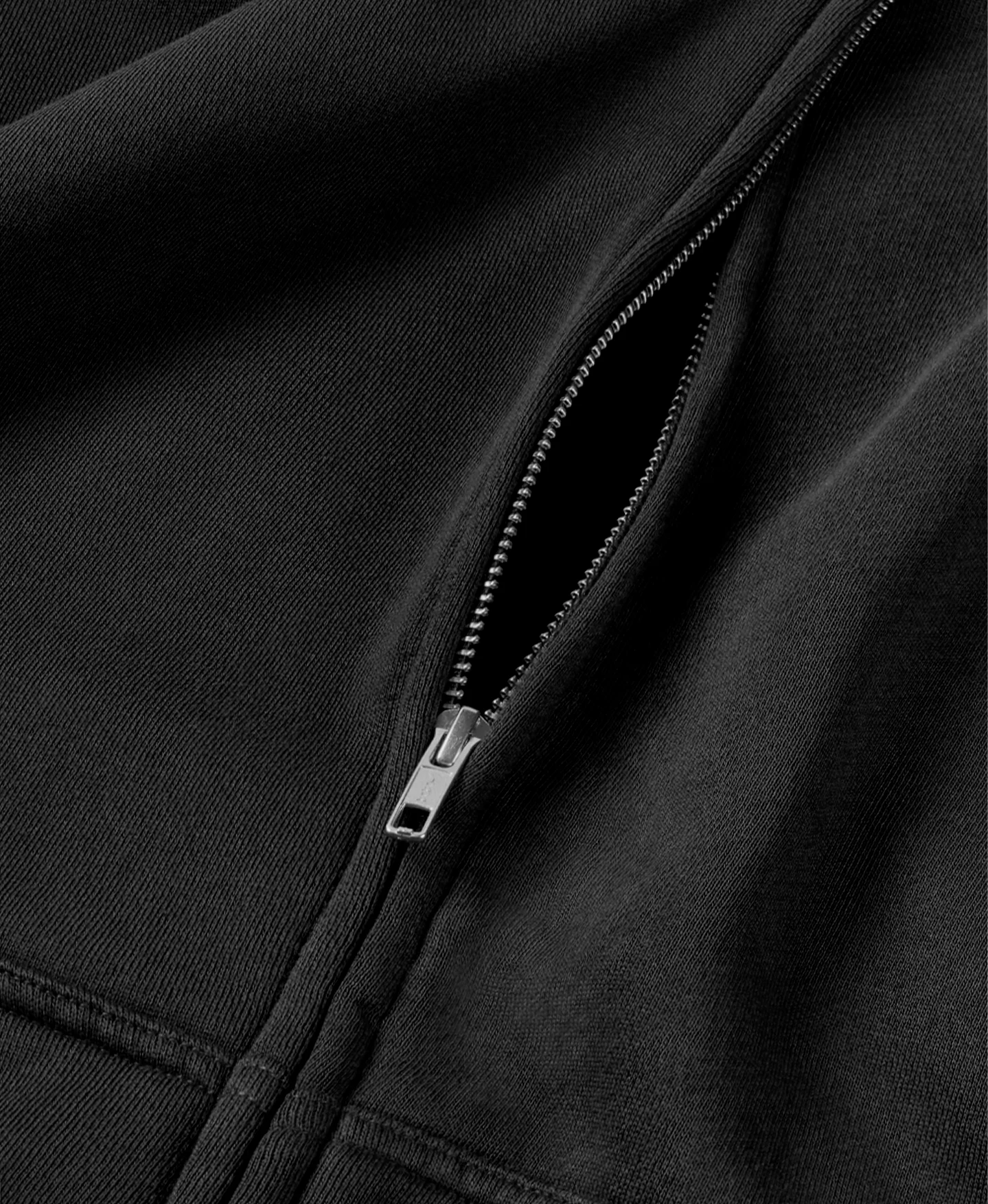 450 GSM 'Jet Black' Zipper - Image 4