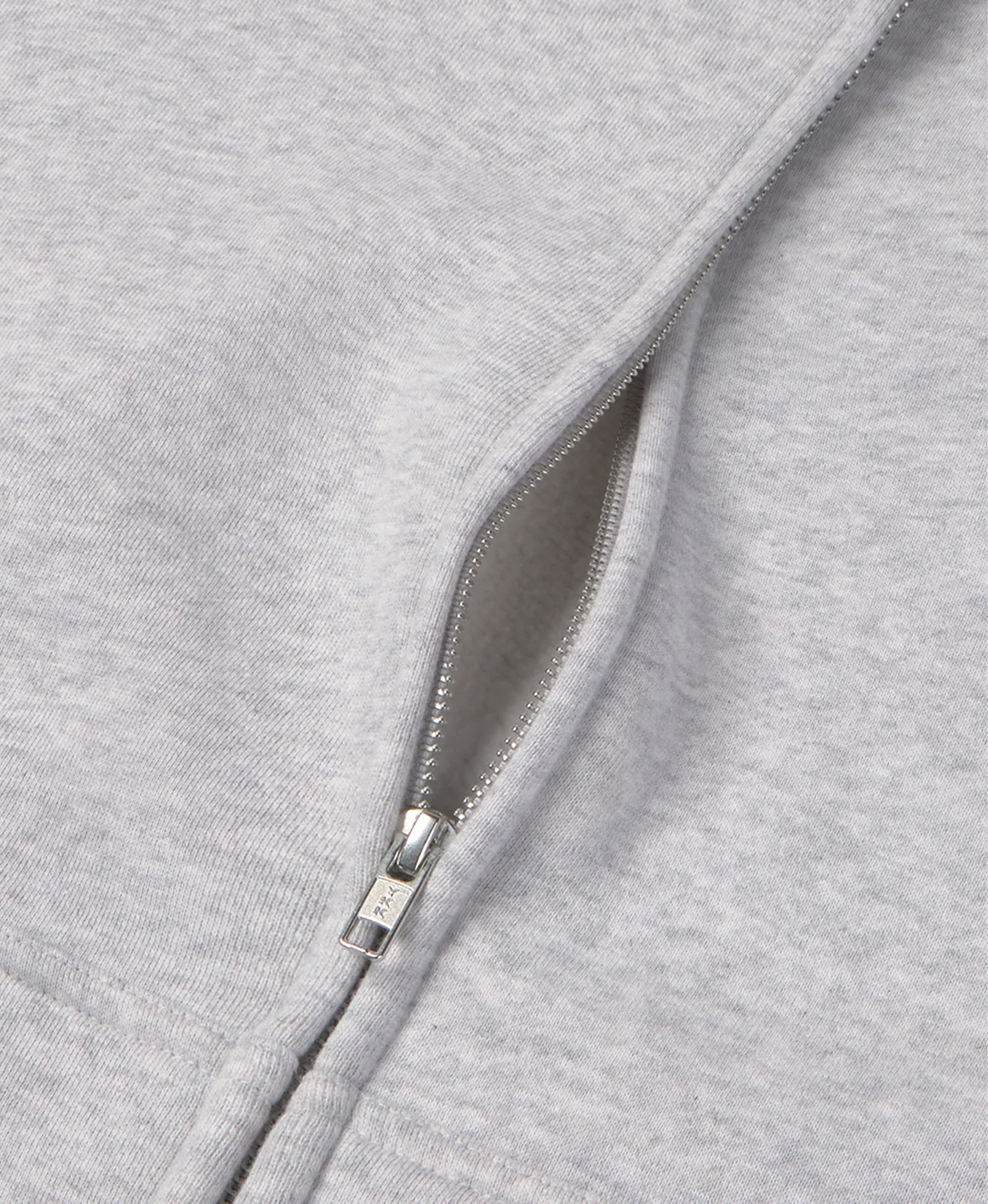 450 GSM ‘Light Heather Gray’ Zipper - Image 4