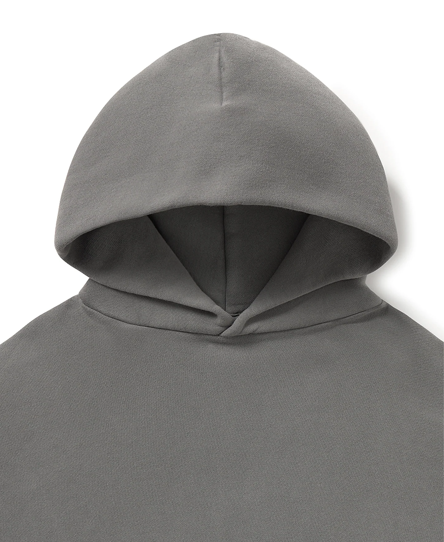 450 GSM 'Mud Gray' Hoodie - Image 3