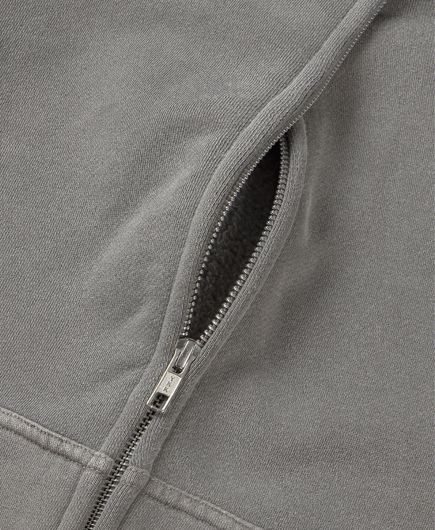 450 GSM ‘Mud Gray’ Zipper - Image 4