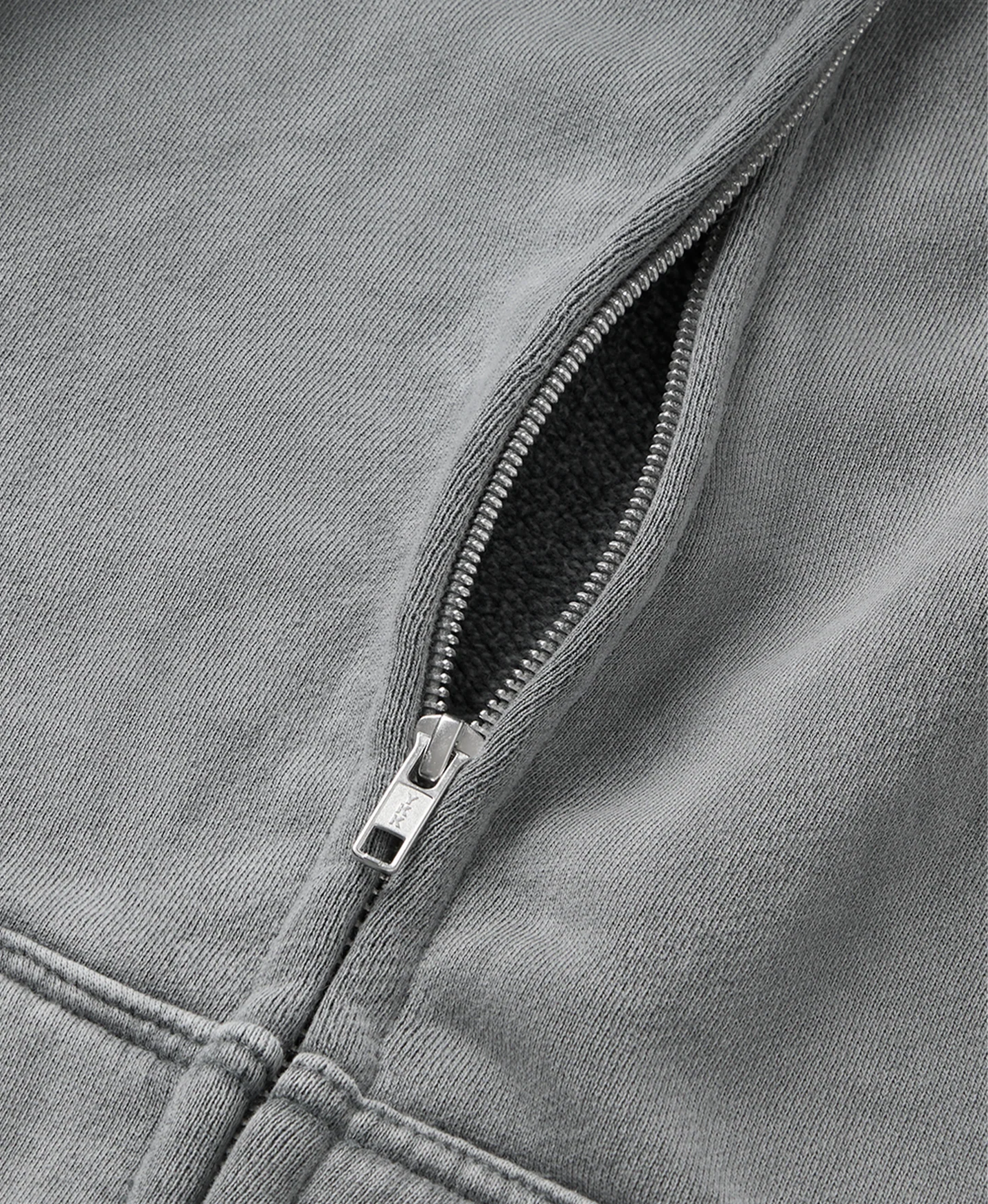 450 GSM ‘Vintage Gray’ Zipper - Image 4