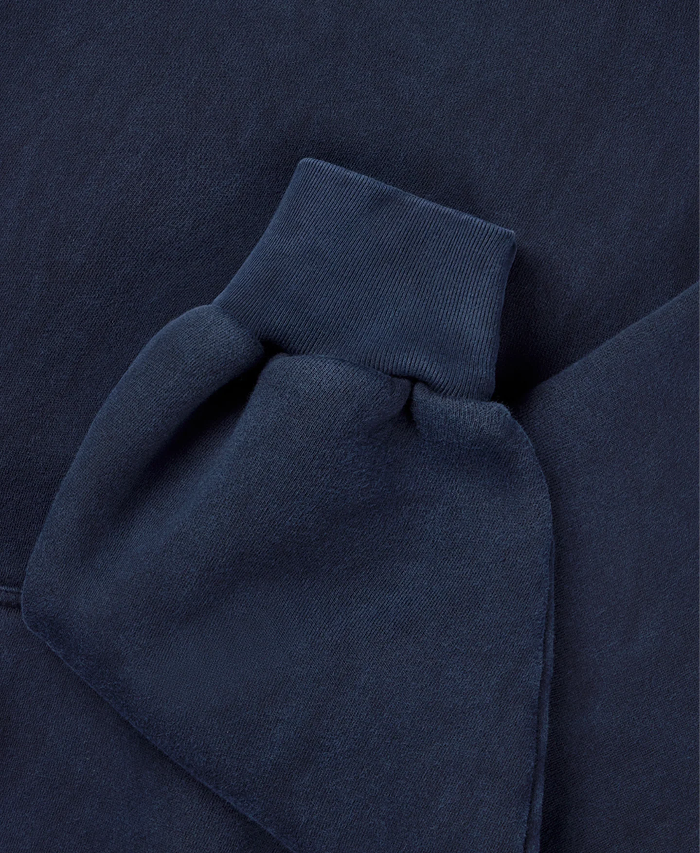 450 GSM 'Vintage Navy Blue' Hoodie - Image 4