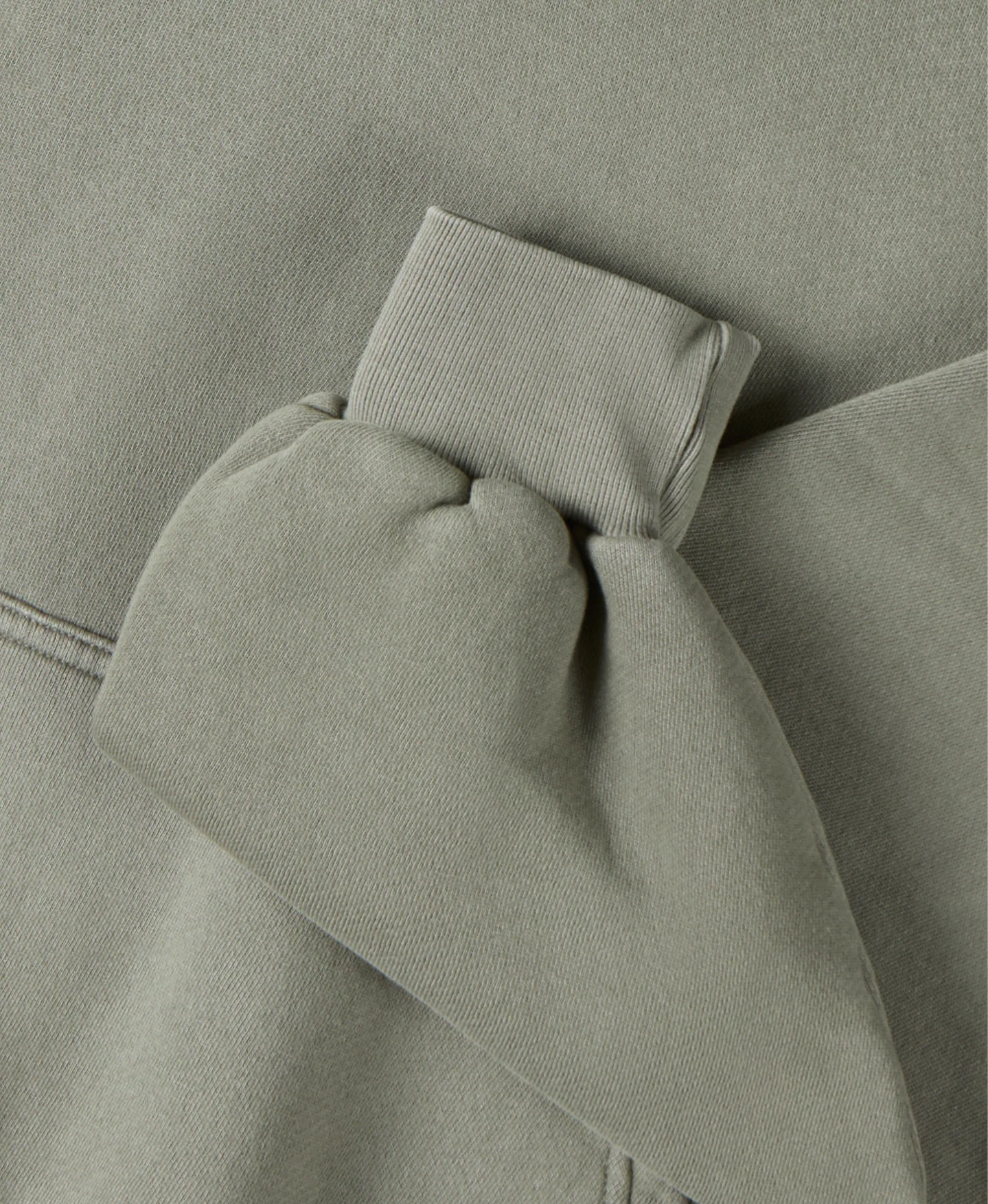 450 GSM 'Vintage Olive' Hoodie - Image 4