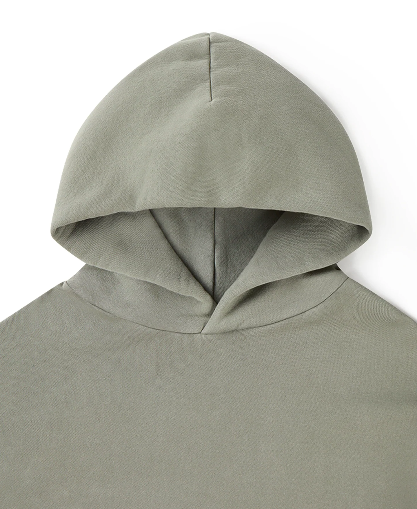 450 GSM 'Vintage Olive' Hoodie - Image 6