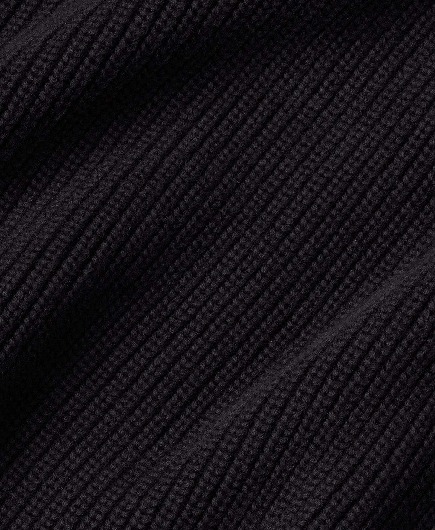 7 Gauge 'Jet Black' Knit - Image 4