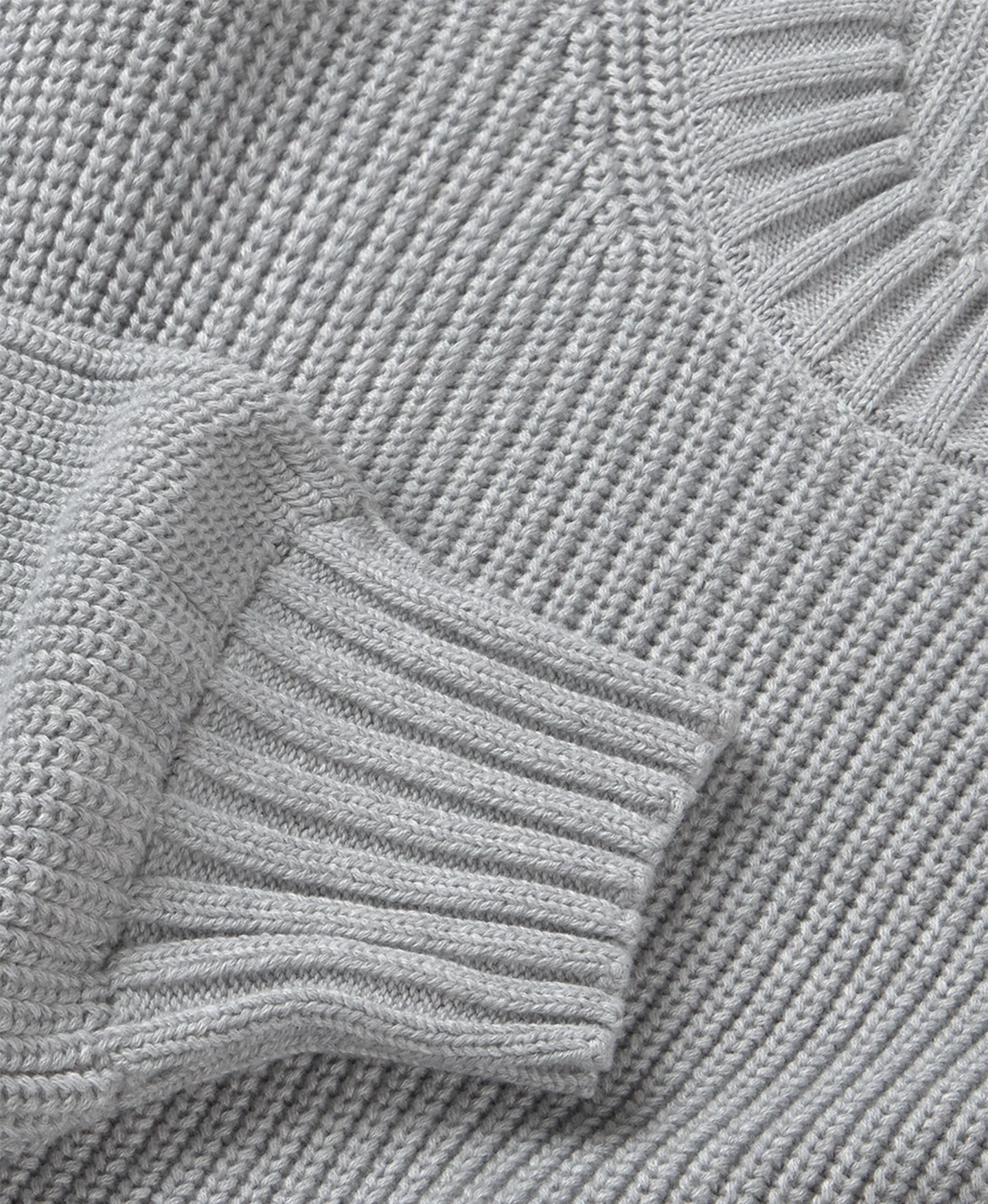 7 Gauge 'Light Heather Gray' Knit - Image 3