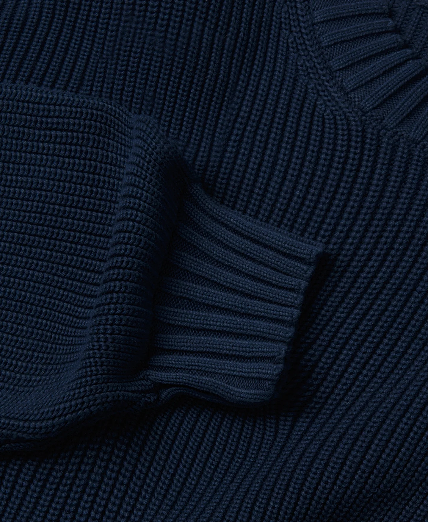 7 Gauge 'Navy' Knit - Image 3