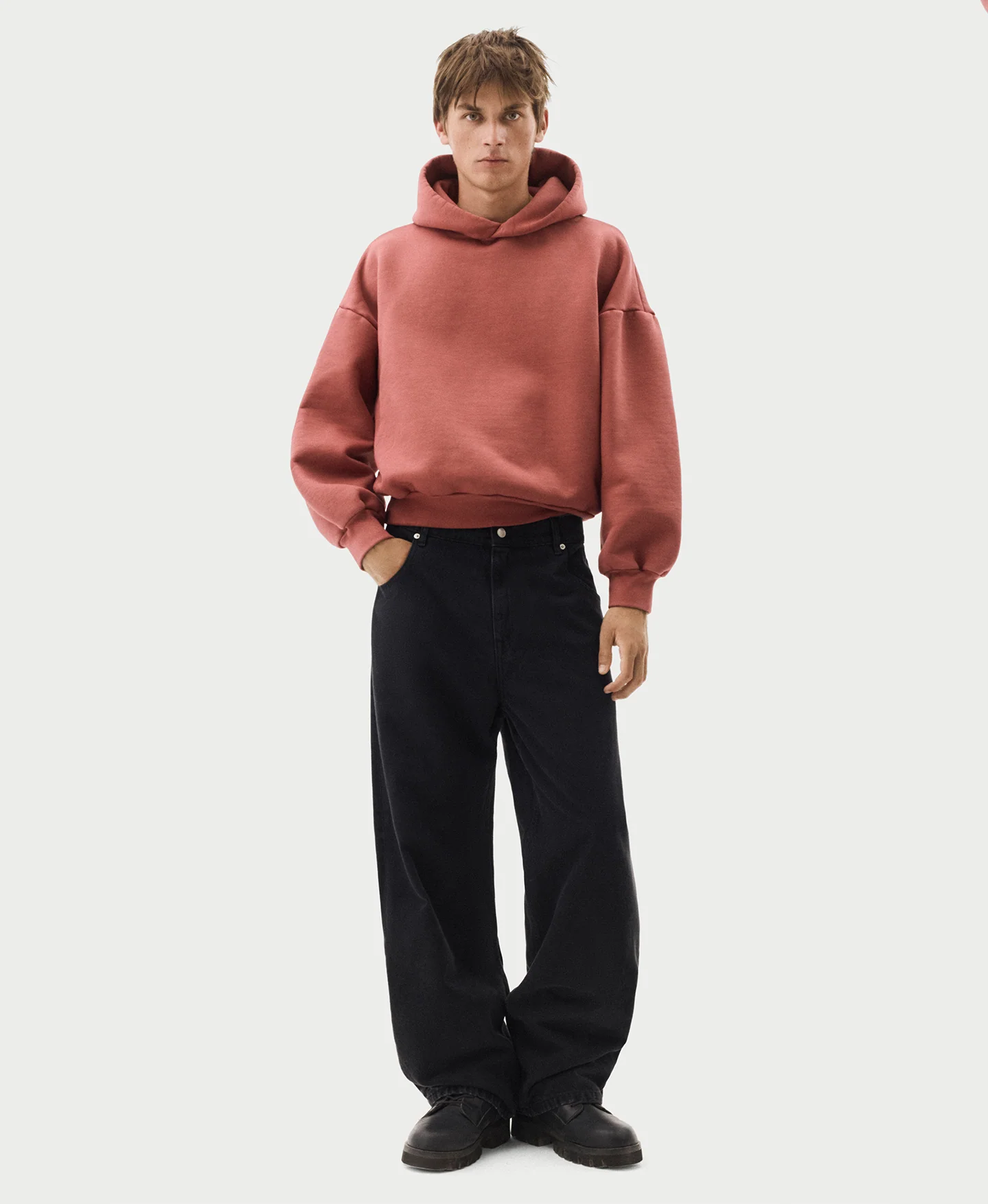 750 GSM 'Taupe' Hoodie - Image 7