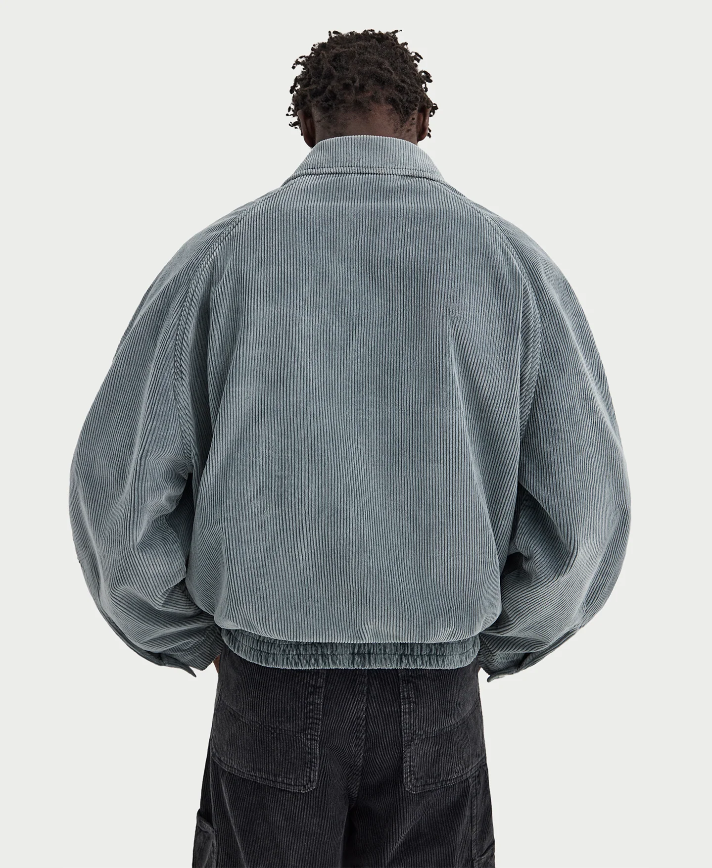 'Anthracite' Corduroy Jacket - Image 9