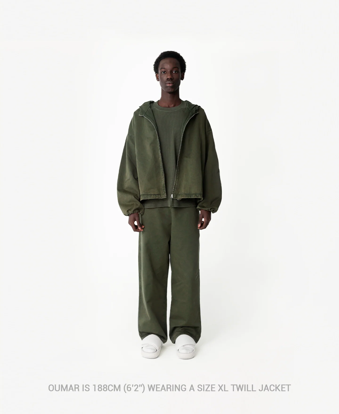 'Chocolate' Twill Jacket - Image 5