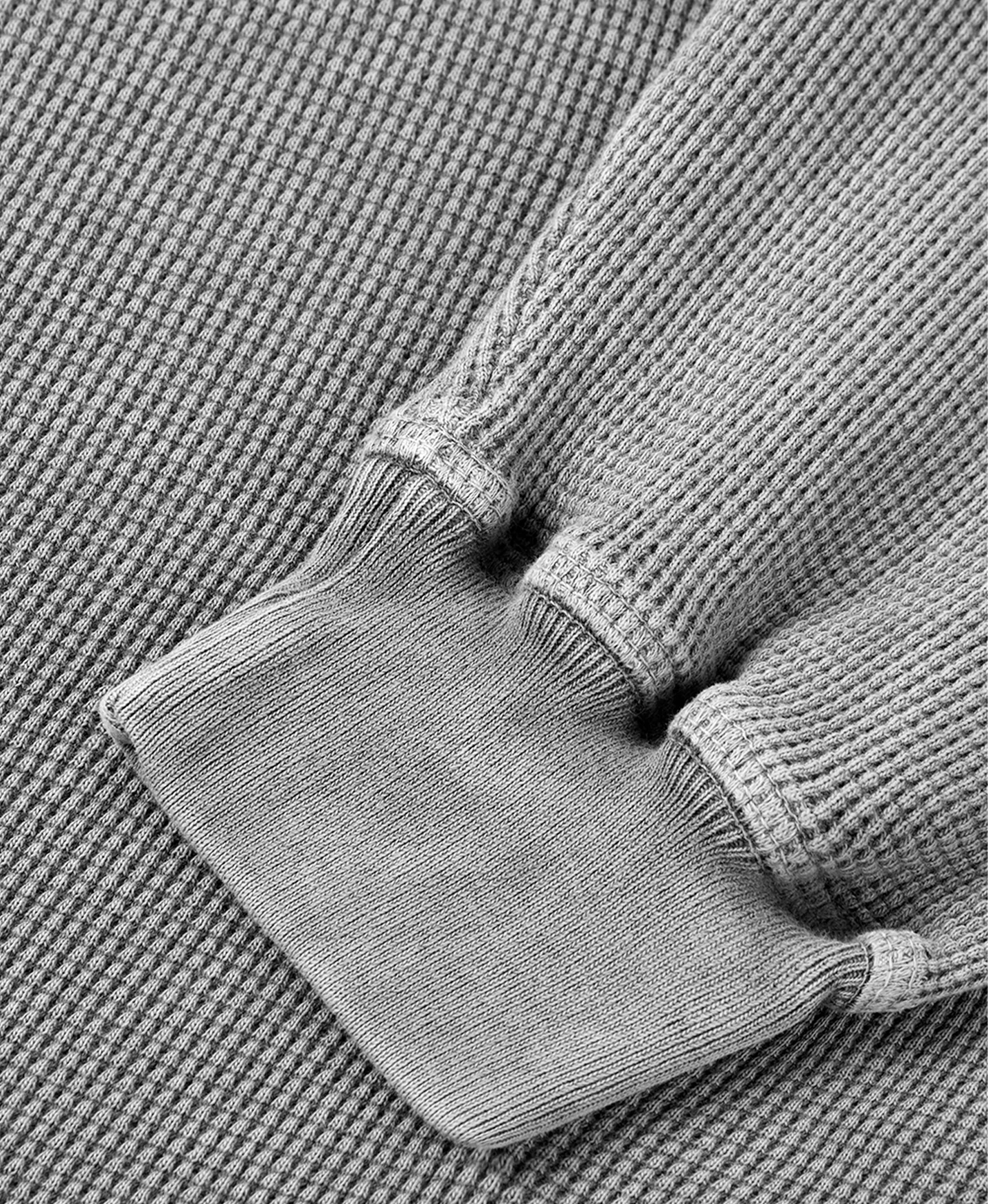 350 GSM 'Vintage Gray' Thermal Longsleeve - Image 5